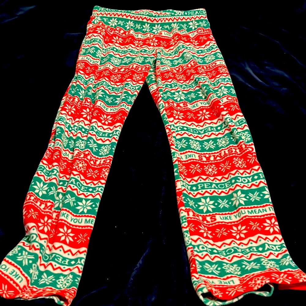 Christmas spirit pajamas! Very warm and soft